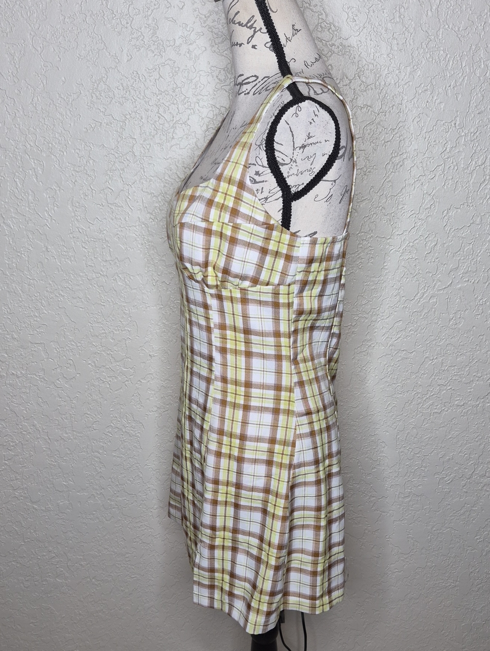 L.A. Hearts 90s Y2K Multicolored Plaid Sleeveless Dress Size M - Picture 2 of 8